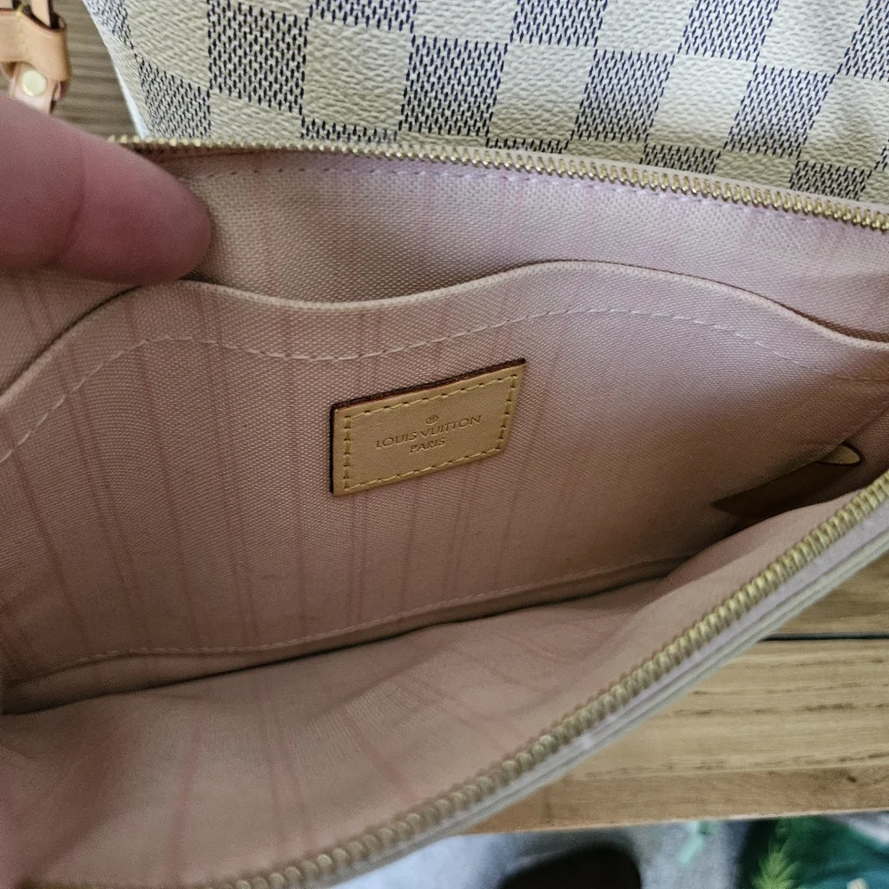 Louis Vuitton Damier Azur neverfull GM w/ pouchette - Picture 13 of 15